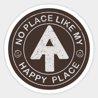 Appalachian Trail Is My Happy Place Sticker